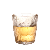 Glacier Glass Cup Gift*Japanese Hammered Glass*Irregular Creative Water Glass* Thick Bottom Whisky